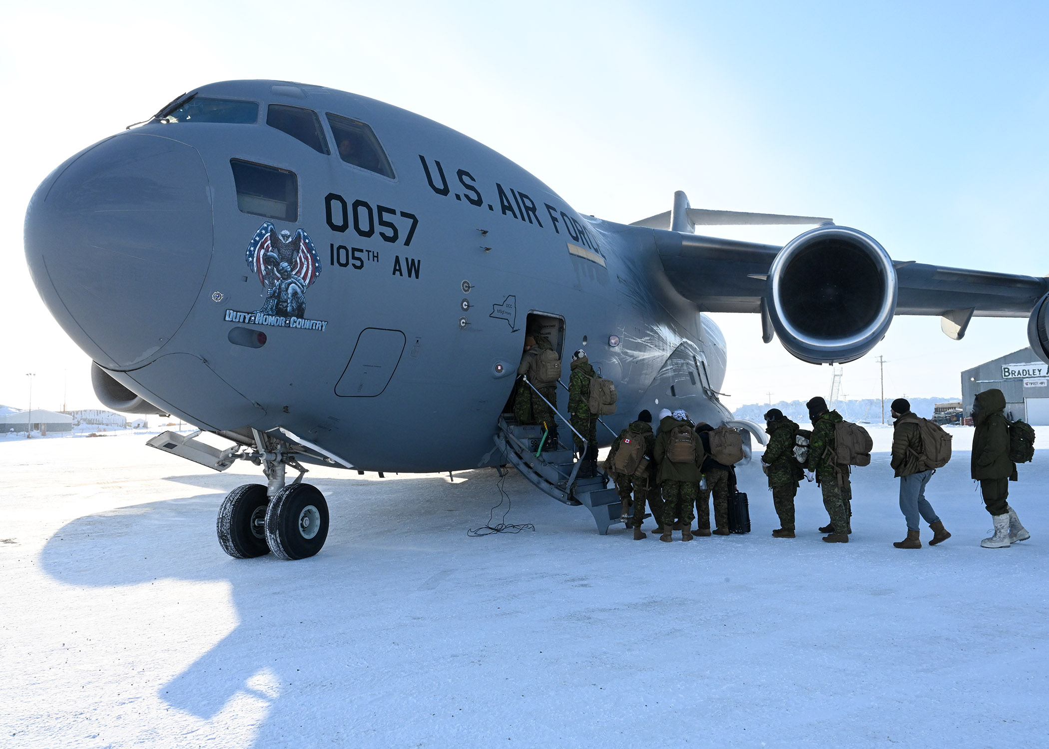 NY Air Guard helps resupply northernmost Canadian outpost