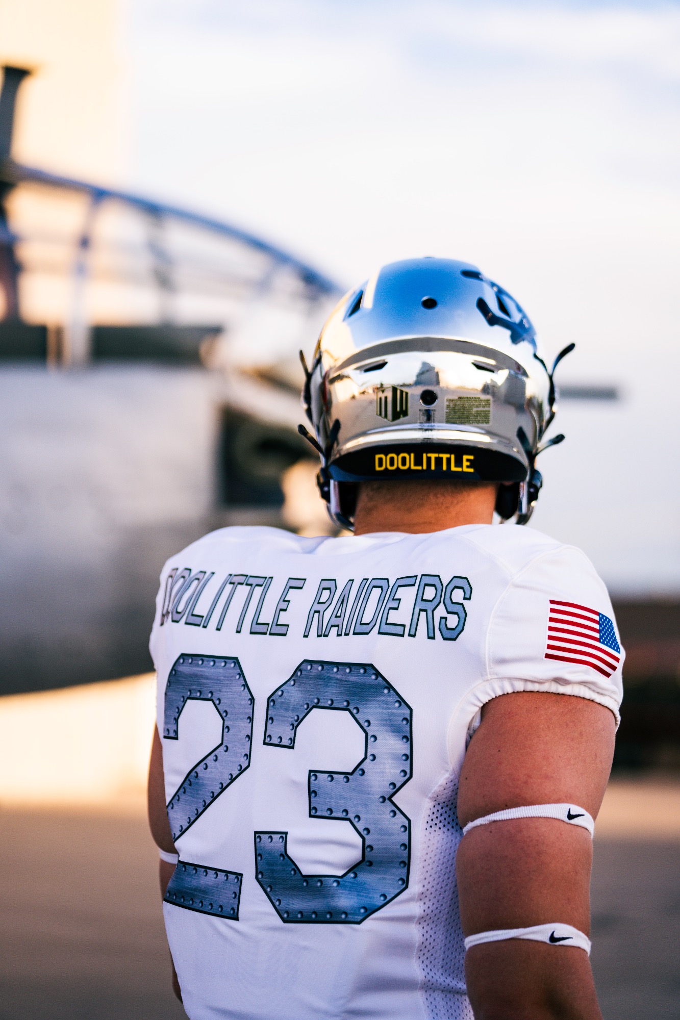 Hot] New Doolittle Raiders Jersey #23 Air Force Falcons Football Rivalry  Legacy Series White