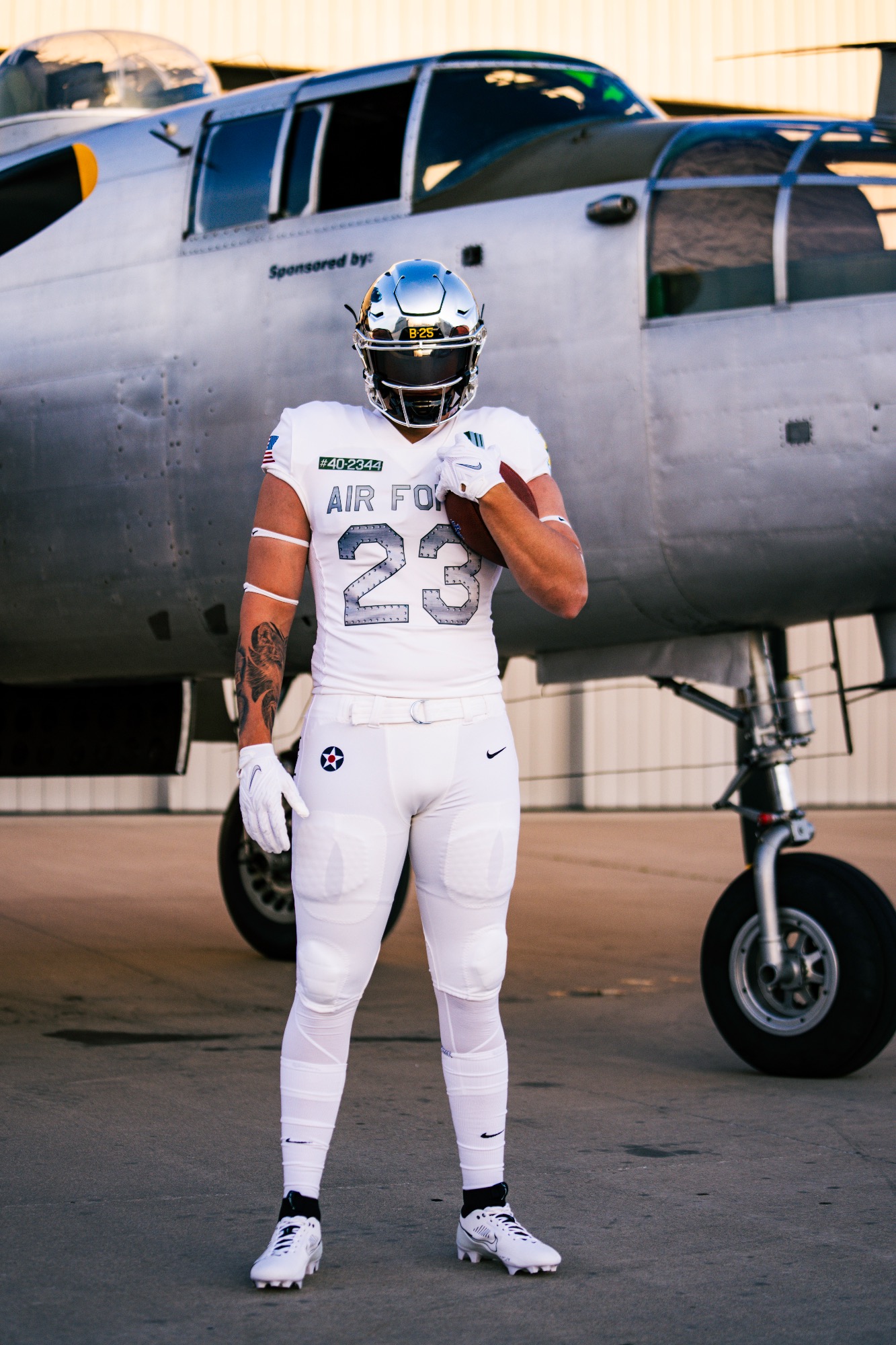 Air Force football reveals jersey honoring B-52 for Sept. 11 game