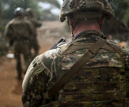 Task Force Warrior Soldiers Stand Watch in East Africa