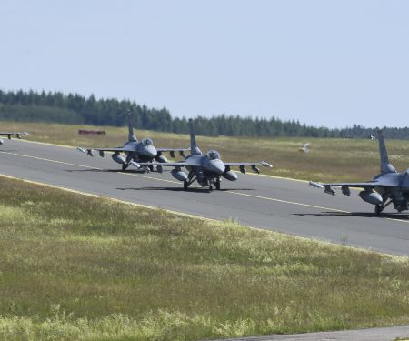 Spangdahlem AB F-16s participate in large force exercise