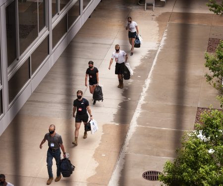 Appointees arrive at USAFA for I-Day