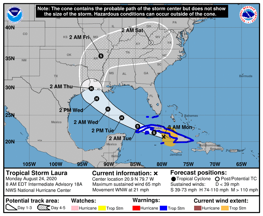 Ahead of Double Storm, Keesler Moves Aircraft but Barksdale Stays Put