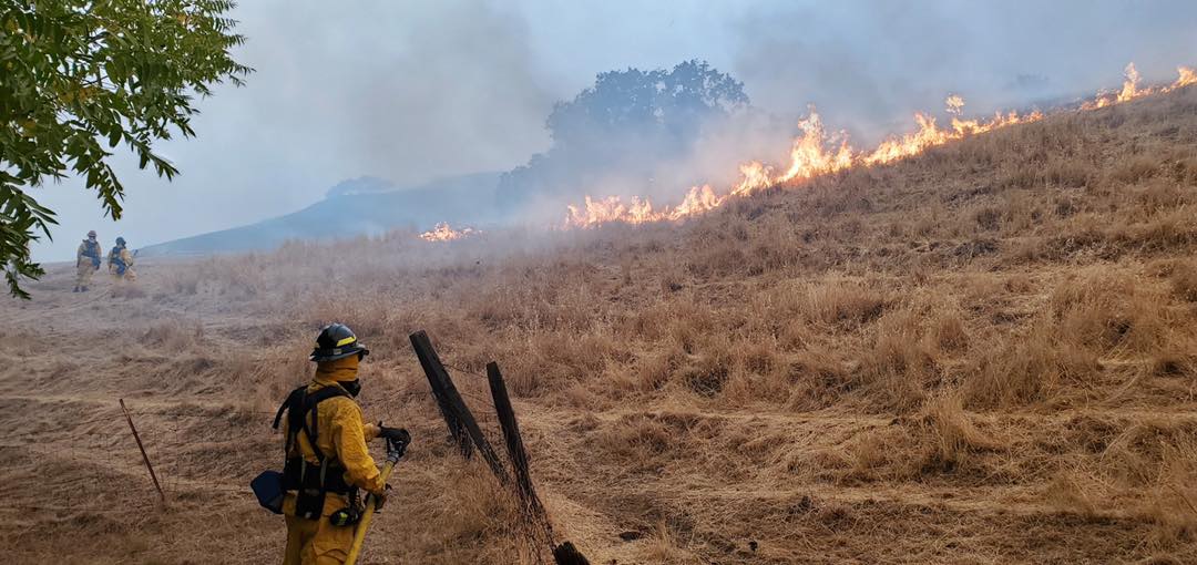 Travis AFB Evades Fire Damage, But Evacuation Order Remains