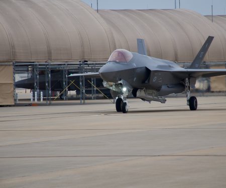 F-35s arrive at Eglin for ABMS Demo