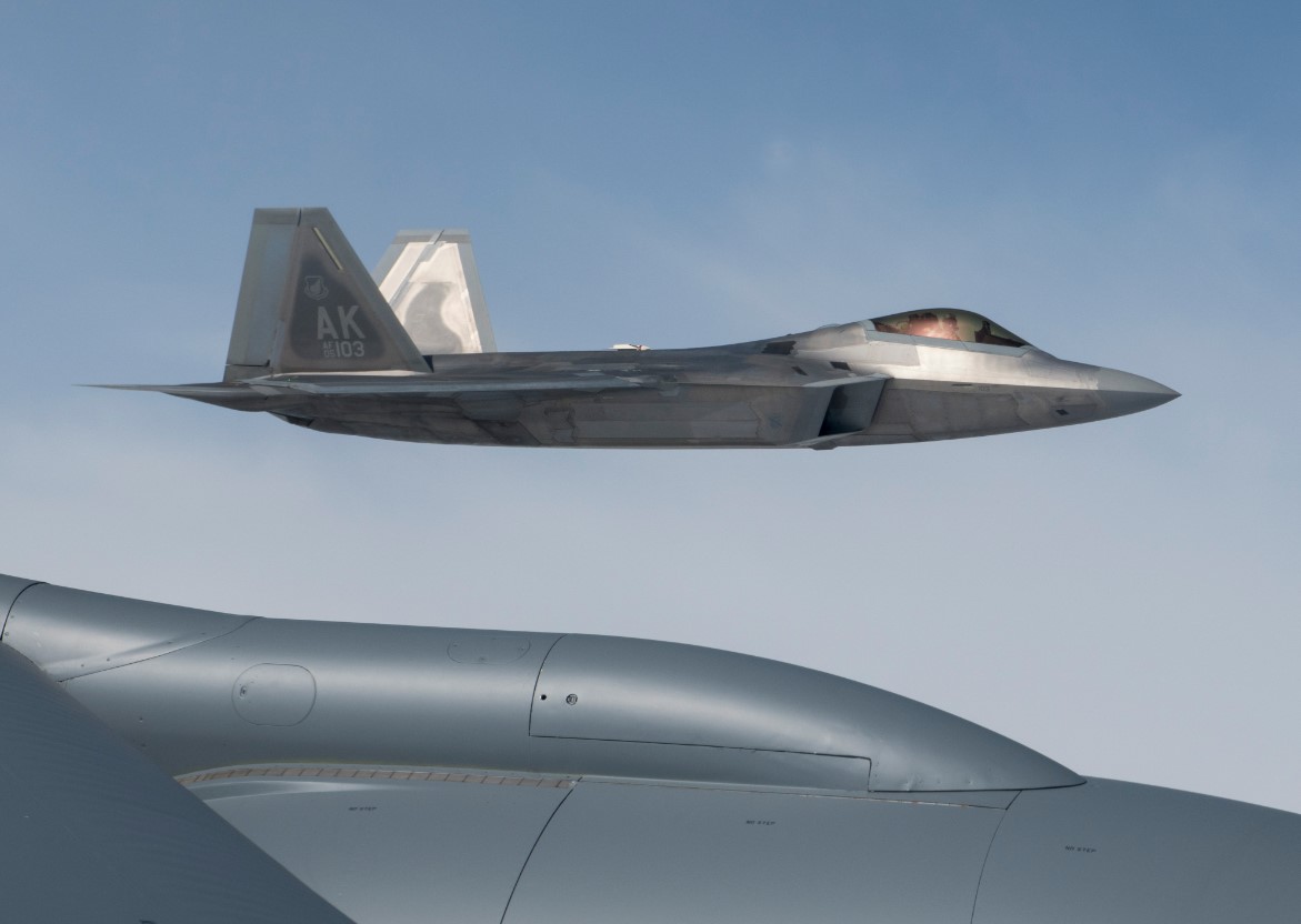 F-22s Intercept 6 Russian Aircraft Near Alaska, Russian Fighters Intercept B-52 Over Black Sea