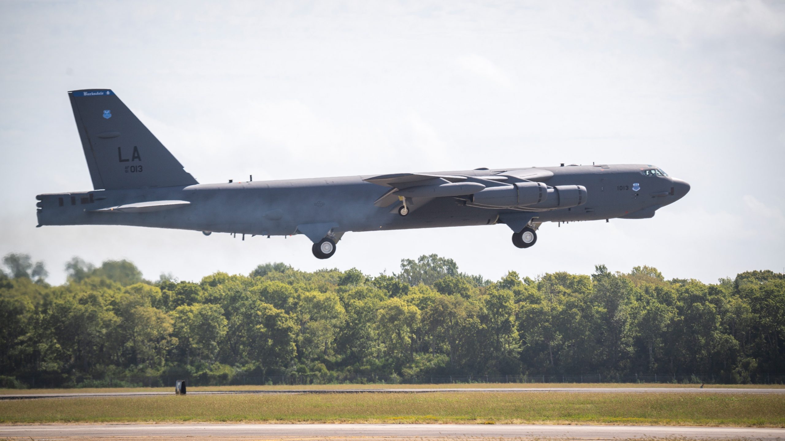 Barksdale Changes Course, Evacuating Bombers Ahead of Hurricane Laura