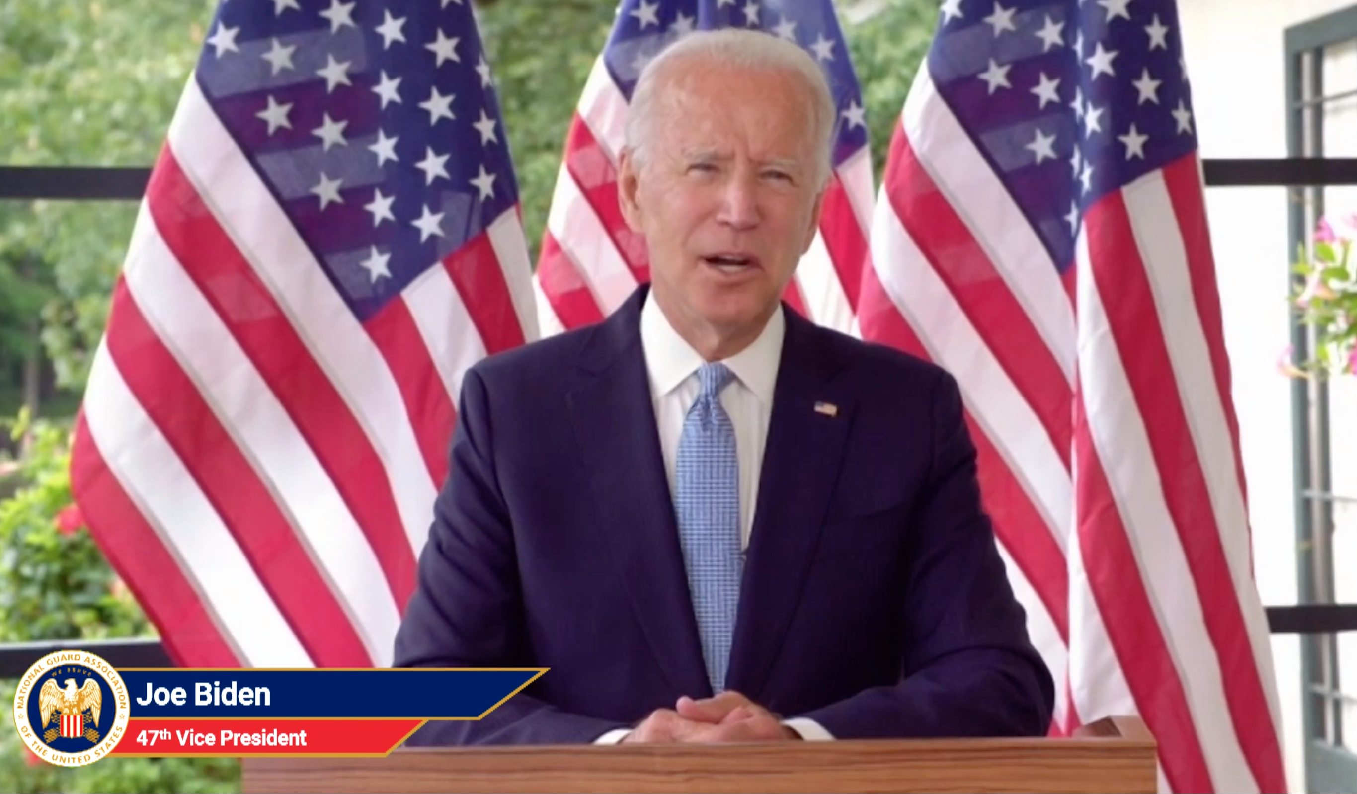 Biden, Loh Praise National Guard at Virtual Conference