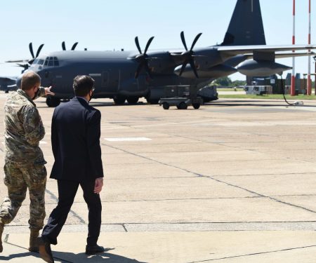 SECDEF at Mildenhall