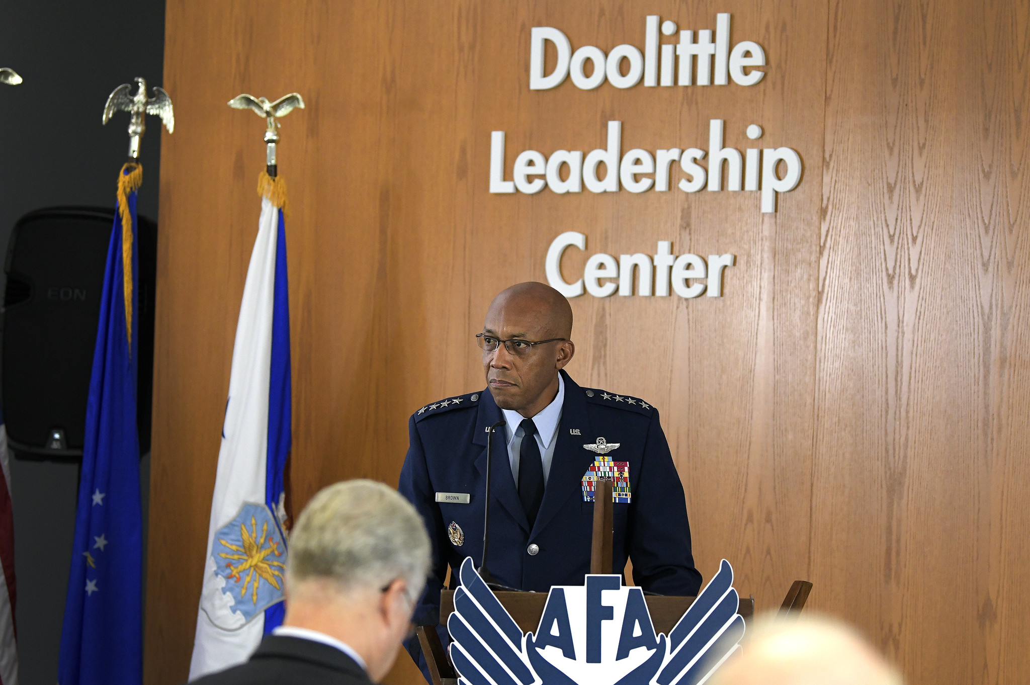 CSAF Helps Dedicate AFA’s New Doolittle Leadership Center