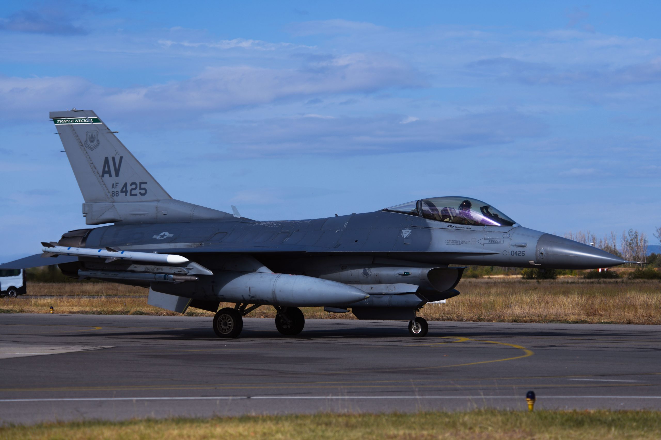 USAF F-16s to Police Bulgaria’s Skies for NATO