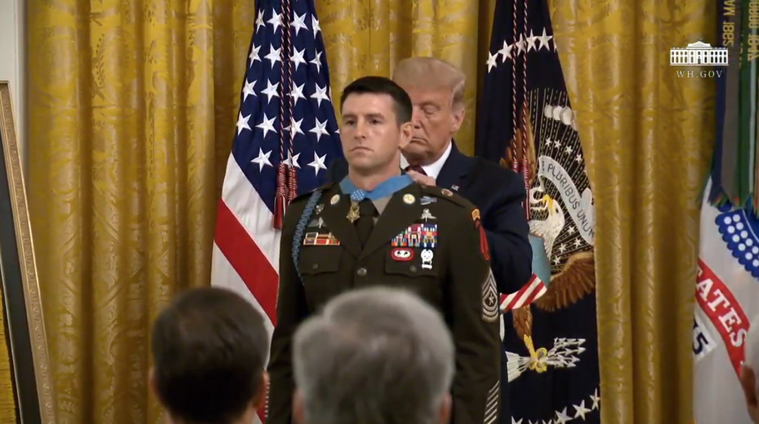 Soldier Receives Medal of Honor for Saving Dozens of Hostages in Daring Iraq Raid