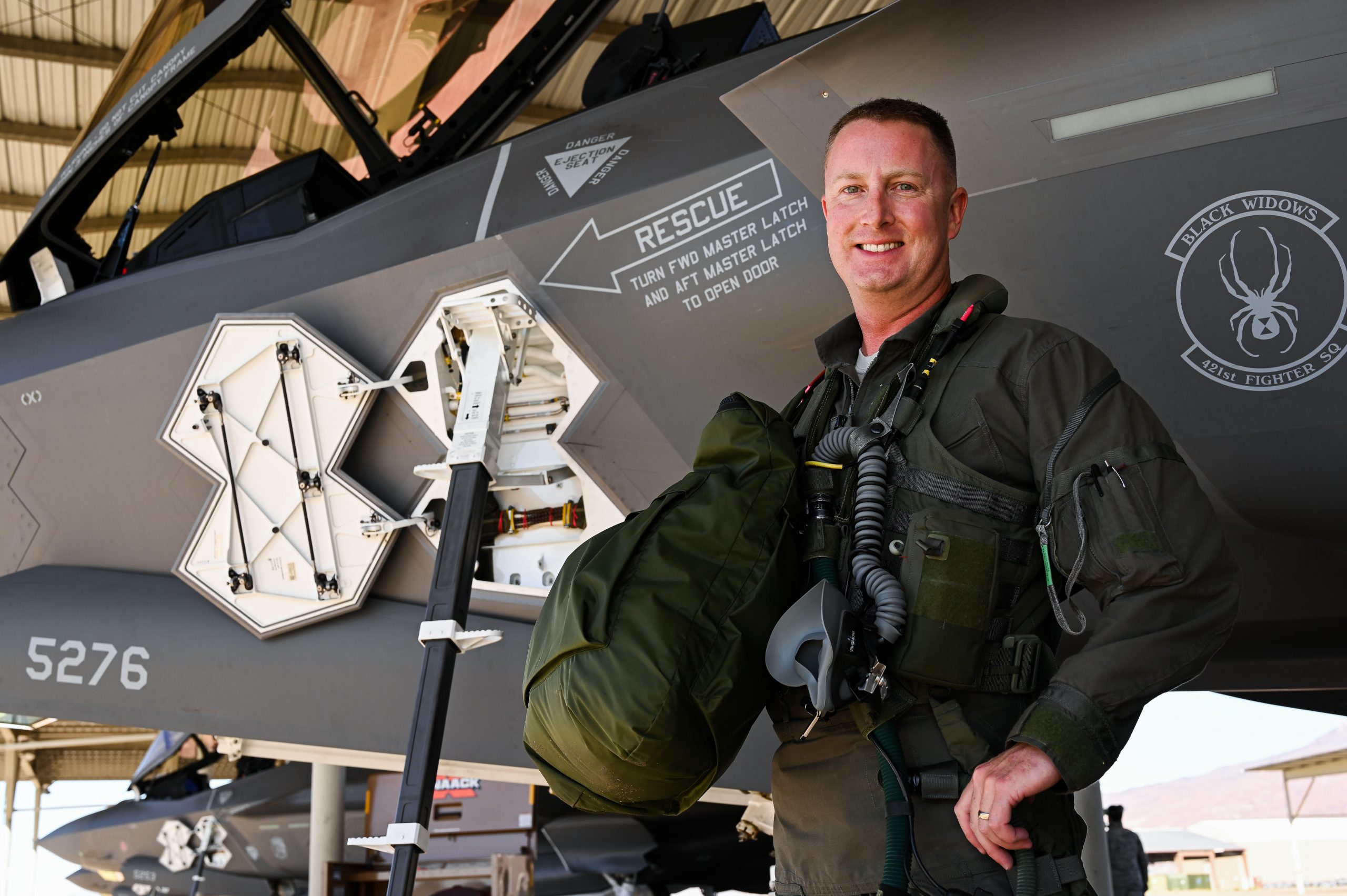 Hill Airman Makes USAF History in the F-35A