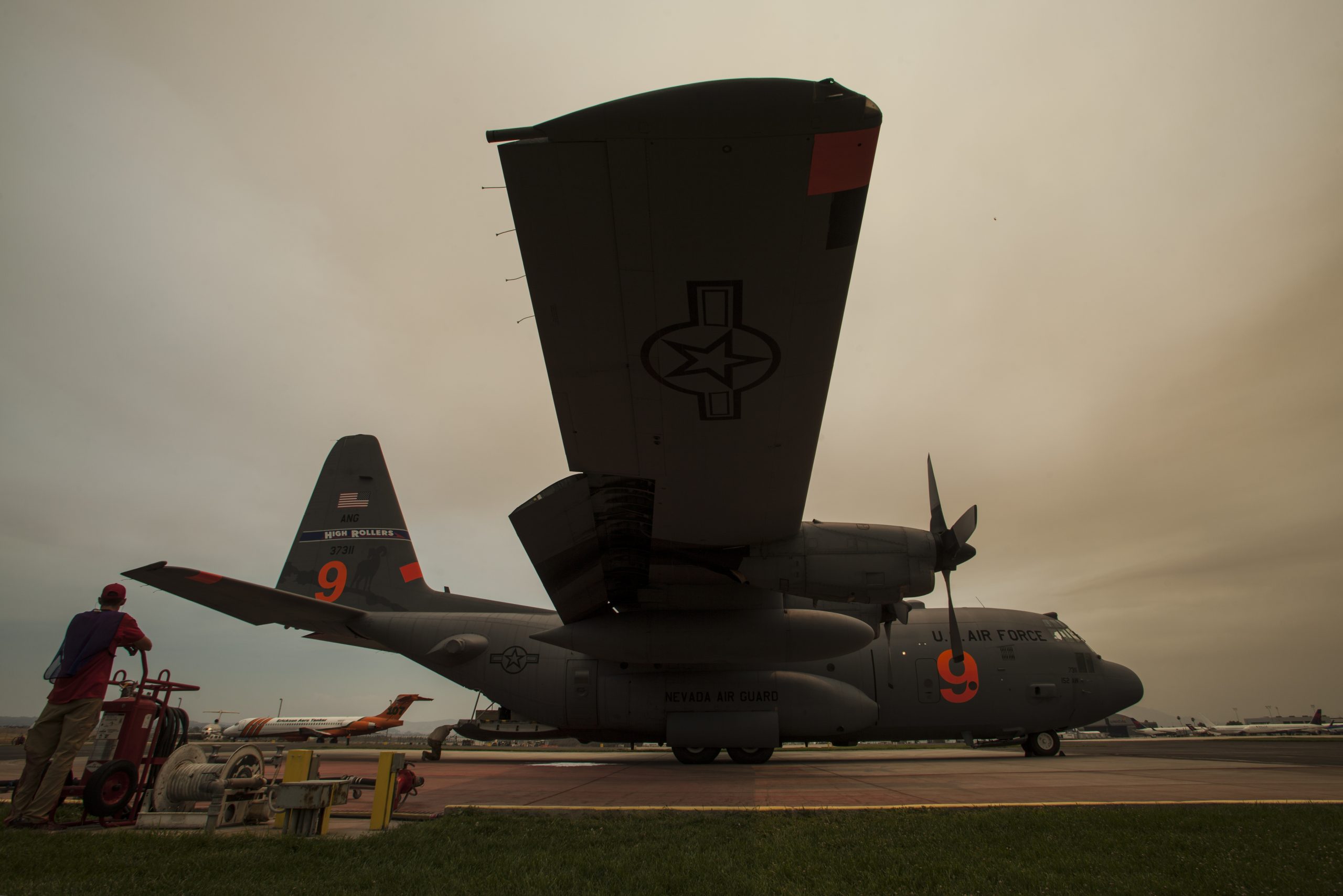 Citing Wildfires, Western Senators Lobby for Nevada C-130 Upgrades