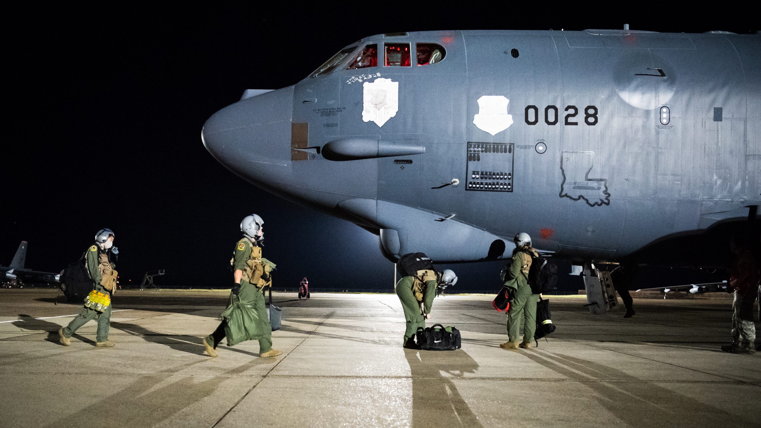 Barksdale B-52s Cross Ocean Twice, Participate in Elephant Walk in 2-Day Span