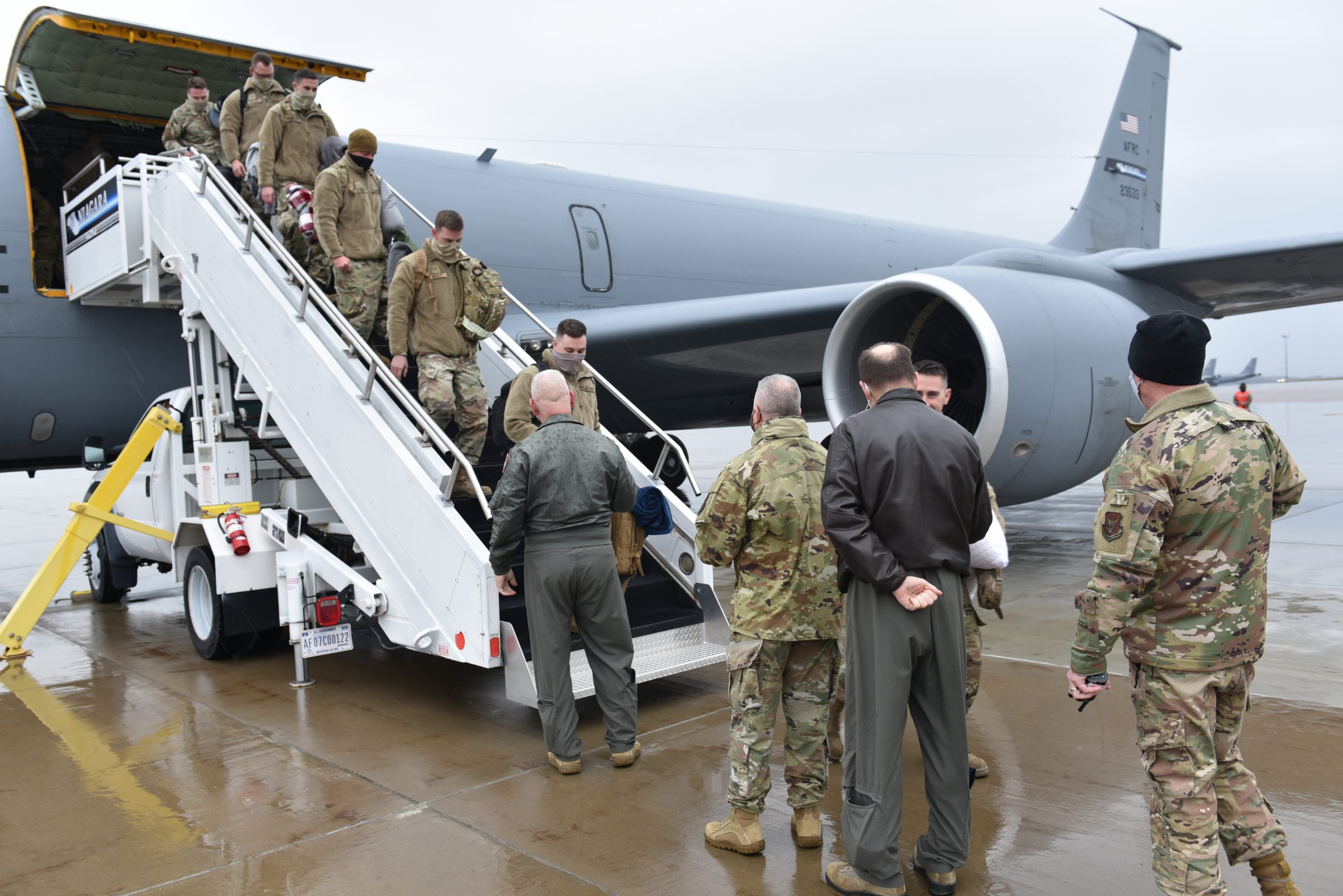 New York Reservists Return from First KC-135 Combat Deployment