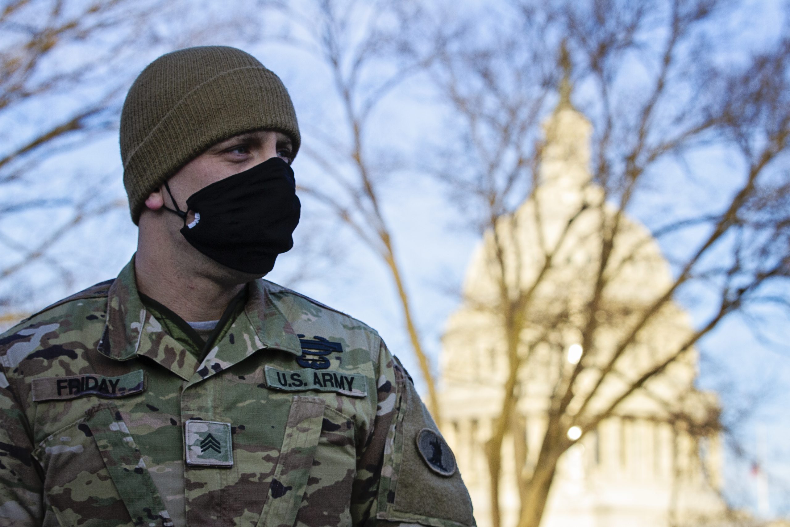 SECARMY Clears Guard Troops at Capitol to Carry Weapons