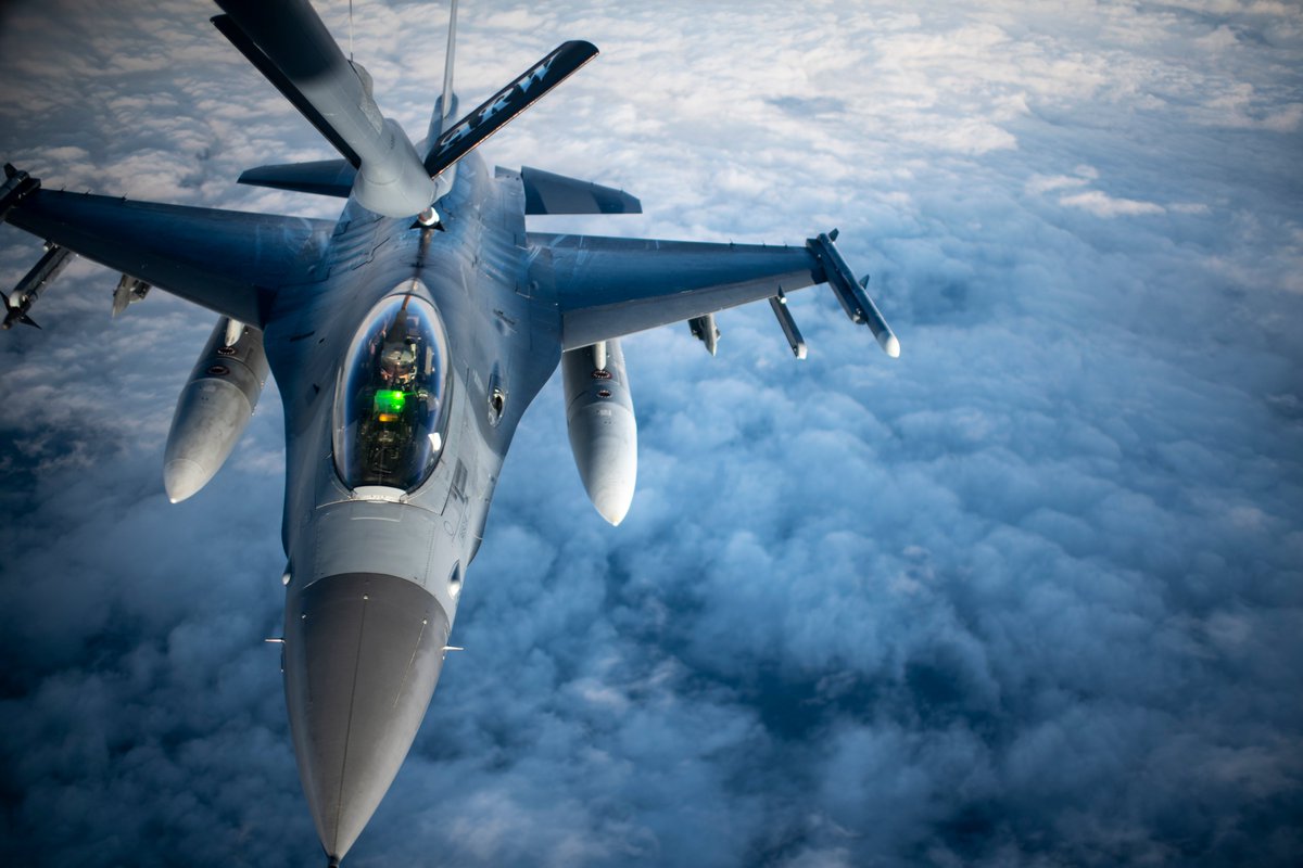 Aviano F-16s Practice ‘All-Domain Targeting’ Near Black Sea