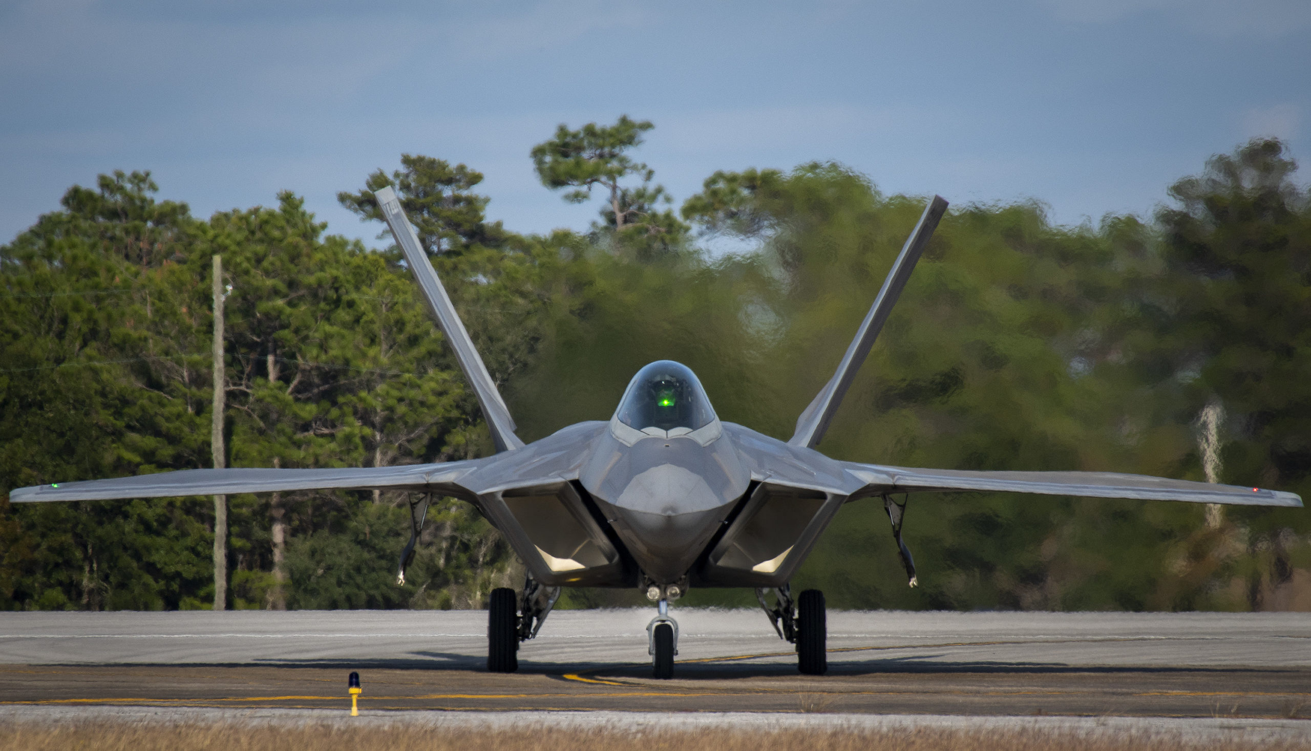 F-22 Experiences In-Flight Emergency, Ground Mishap at Eglin | Air ...