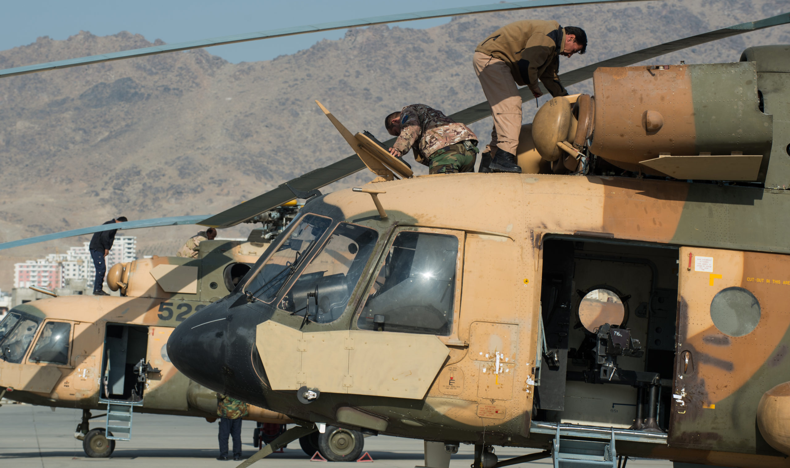 CENTCOM Looks to Help Afghans Maintain Aircraft After Withdrawal