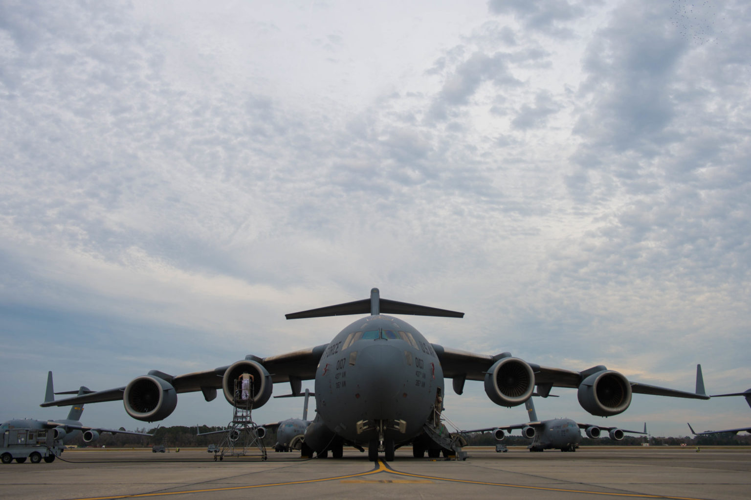 No Injuries After C-17 Catches Fire at JB Charleston | Air & Space ...