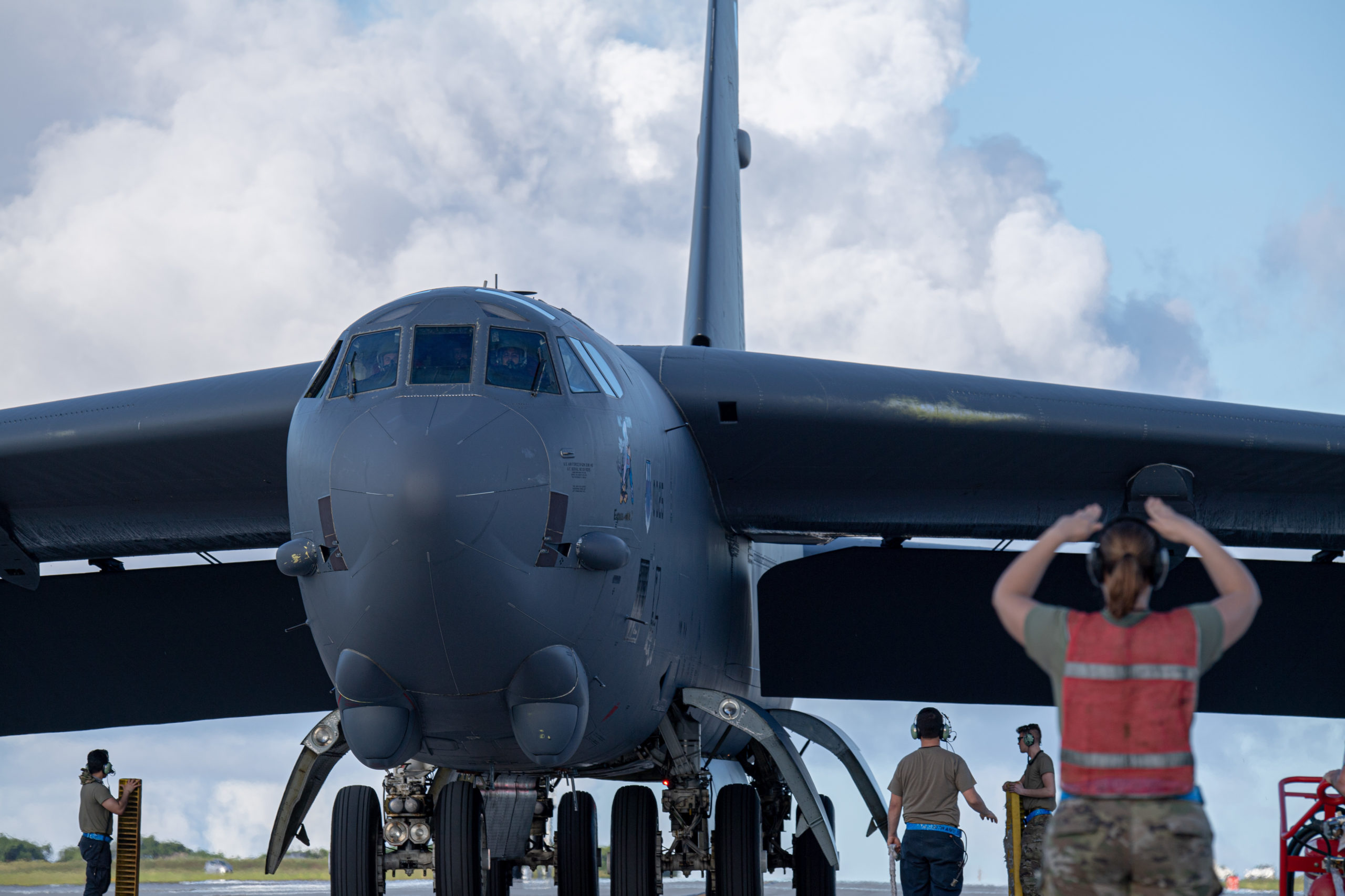 Task Force of B-52s Deploy To Andersen