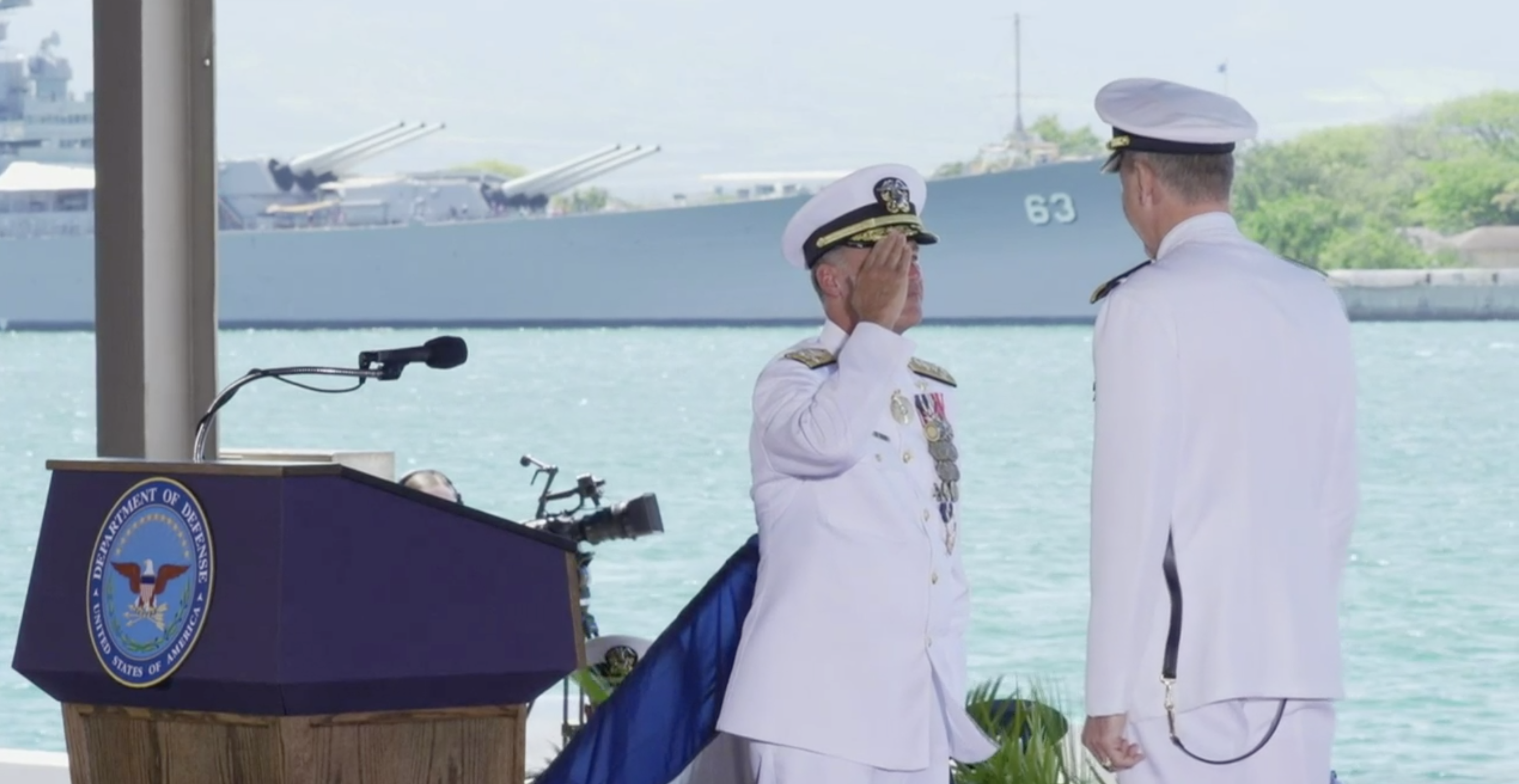 Aquilino Assumes Command of U.S. Indo-Pacific Command