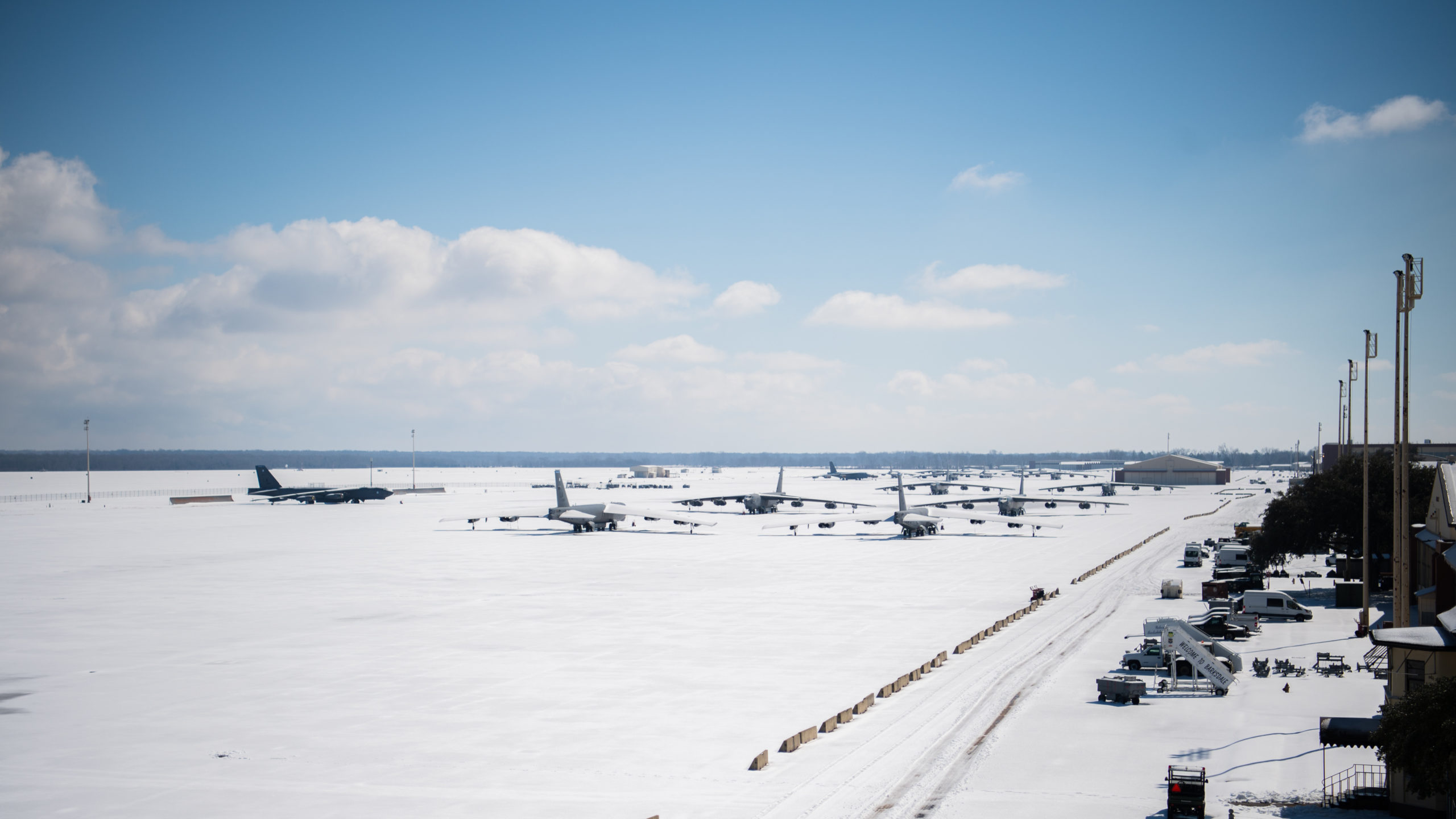 USAF Assesses Damage from Destructive Winter Storms