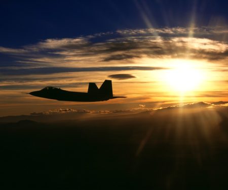 F-22 Sunset