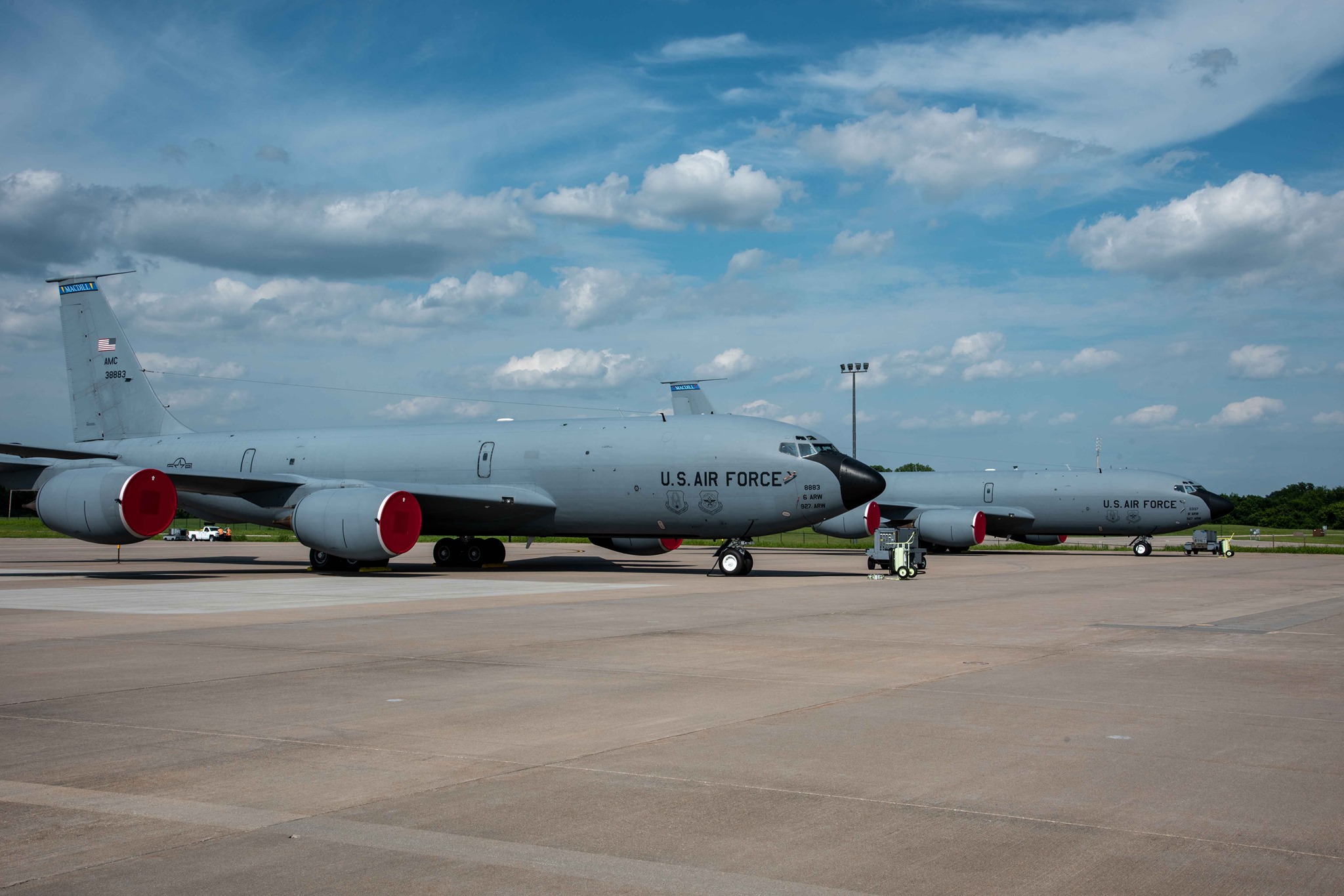 MacDill Sends KC-135s to McConnell as Tropical Storm Elsa Approaches