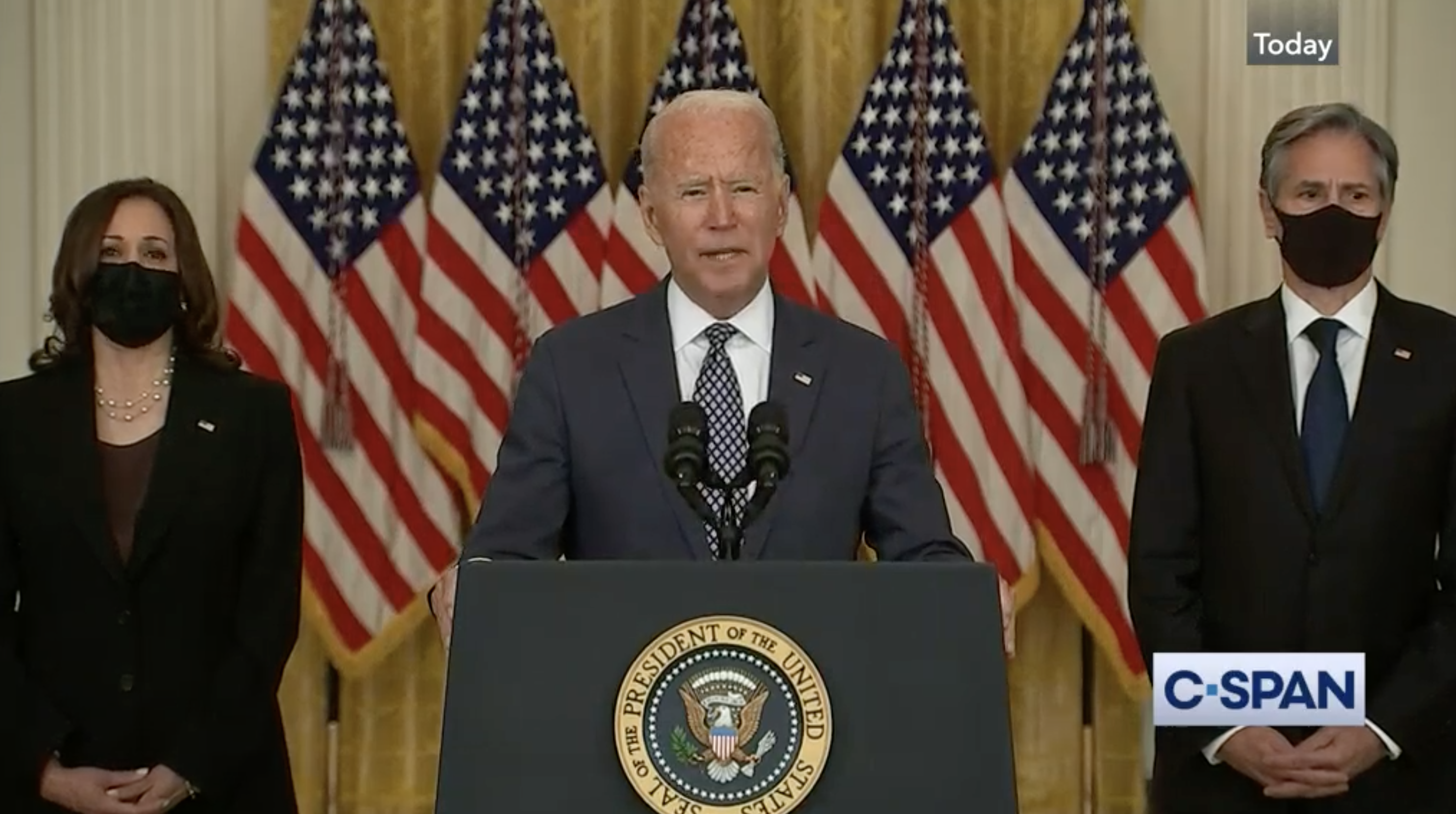 Biden Promises to Evacuate All Americans and Afghans Who Helped Coalition Forces