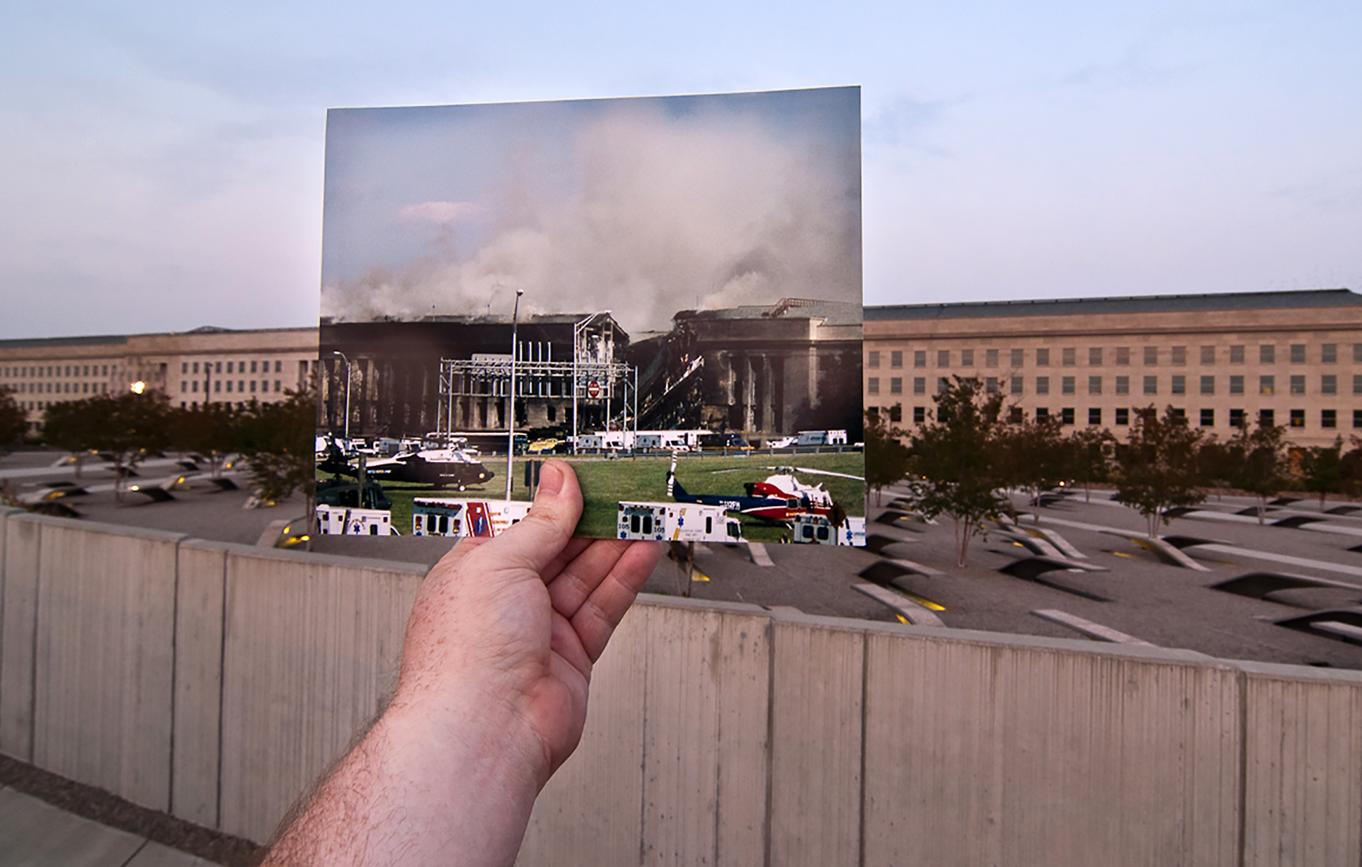 2011 Pentagon Before After 