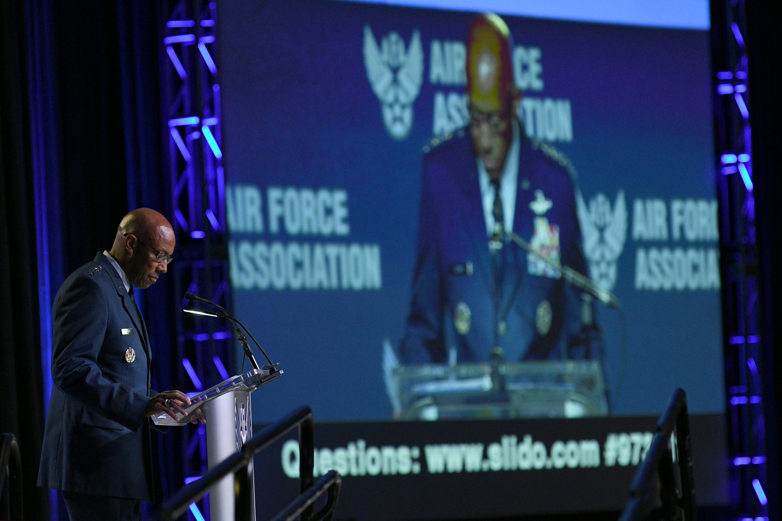 VIDEO: Brown on Accelerating Change to Empower Airmen at AFA’s Air, Space & Cyber ’21