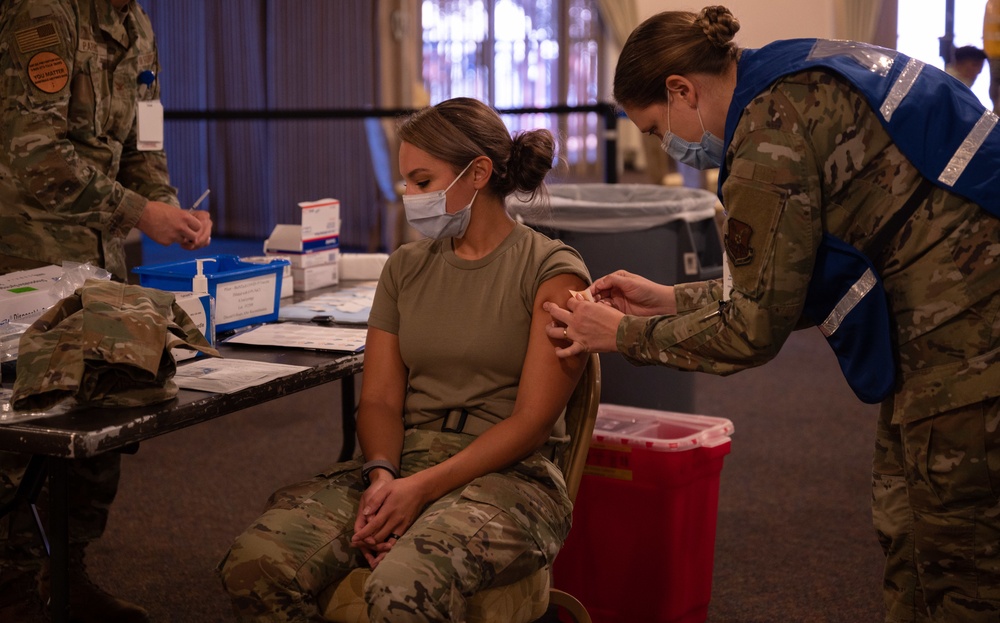 With One Week to Go, Thousands of Airmen, Guardians Set to Miss COVID Vaccine Deadline