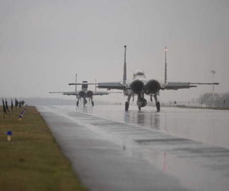 Eagles Arrive in Poland