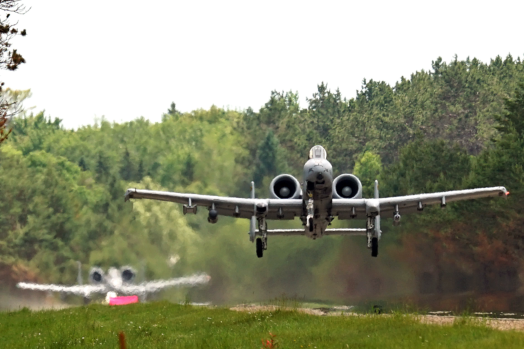 A-10s, AFSOC Aircraft Land on Michigan Highway to Practice ACE