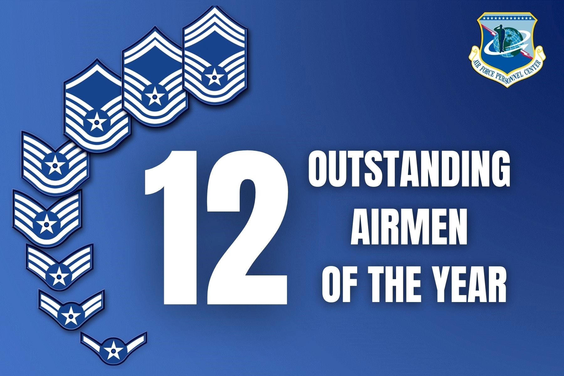 USAF Announces 12 Outstanding Airmen of the Year for 2022