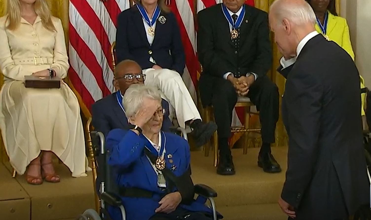 Wilma Vaught, Who Shattered USAF Glass Ceilings, Honored With Medal of Freedom