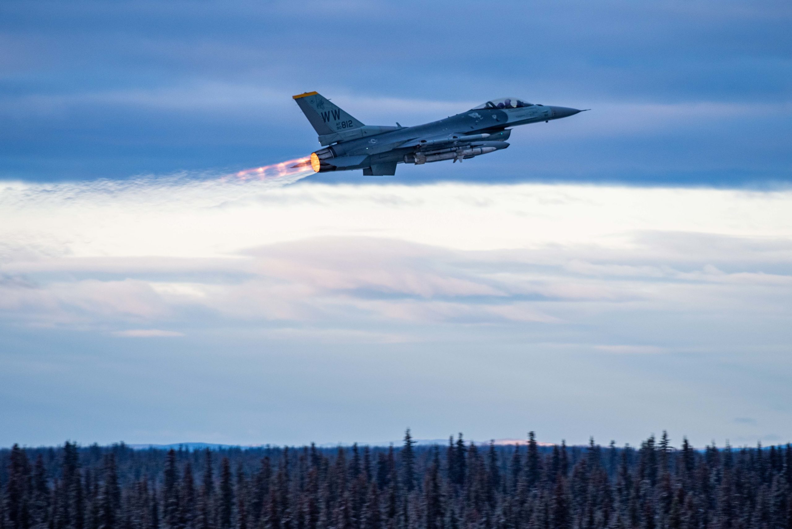 F-16s Intercept Russian Bombers Near Alaska, NORAD Says