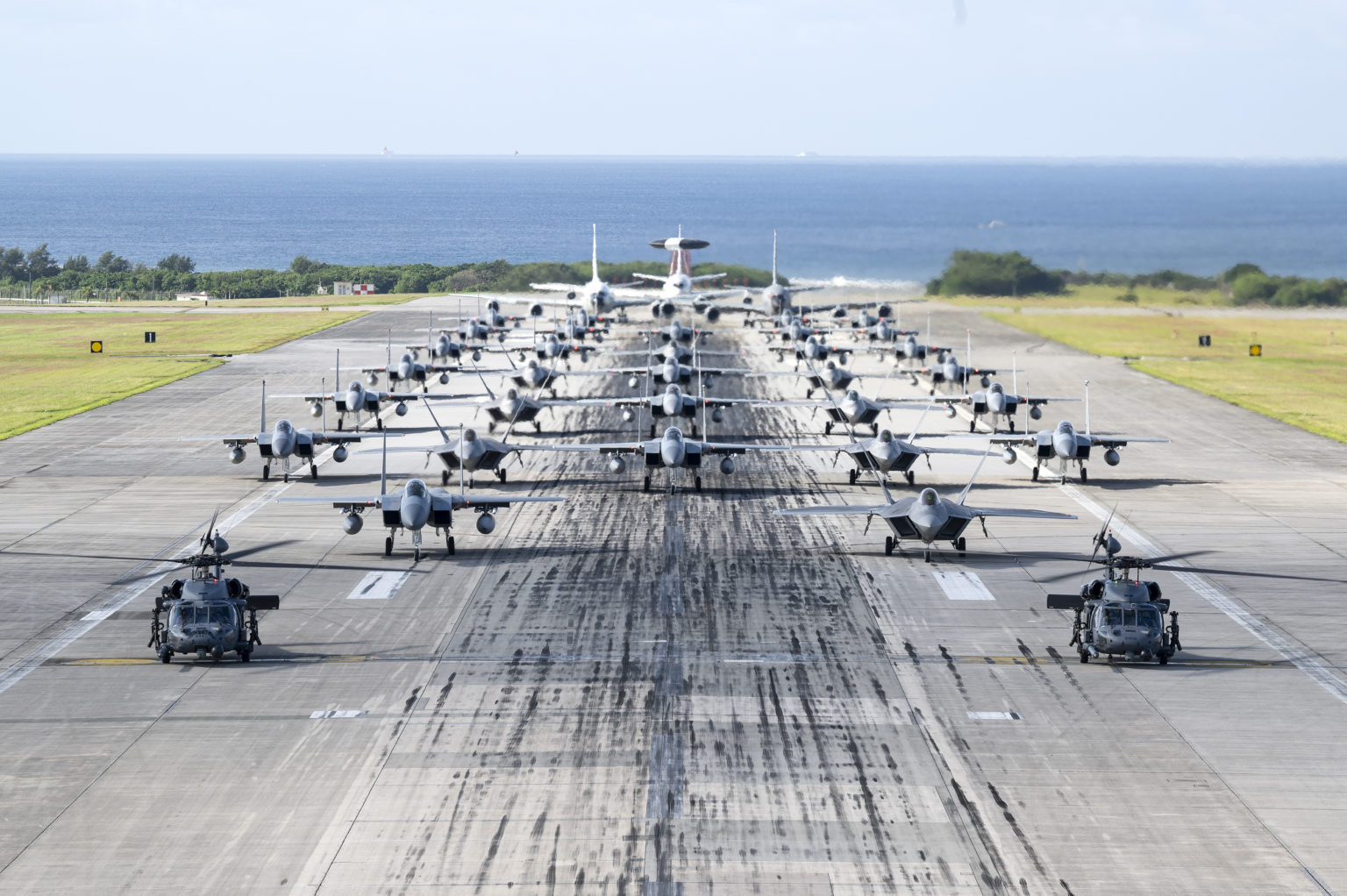 PHOTOS: Kadena Lines Up Six Kinds Of Aircraft For Elephant Walk | Air ...