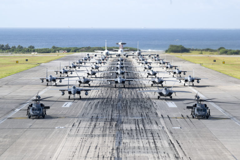 PHOTOS Kadena Lines Up Six Kinds of Aircraft for Elephant Walk Air