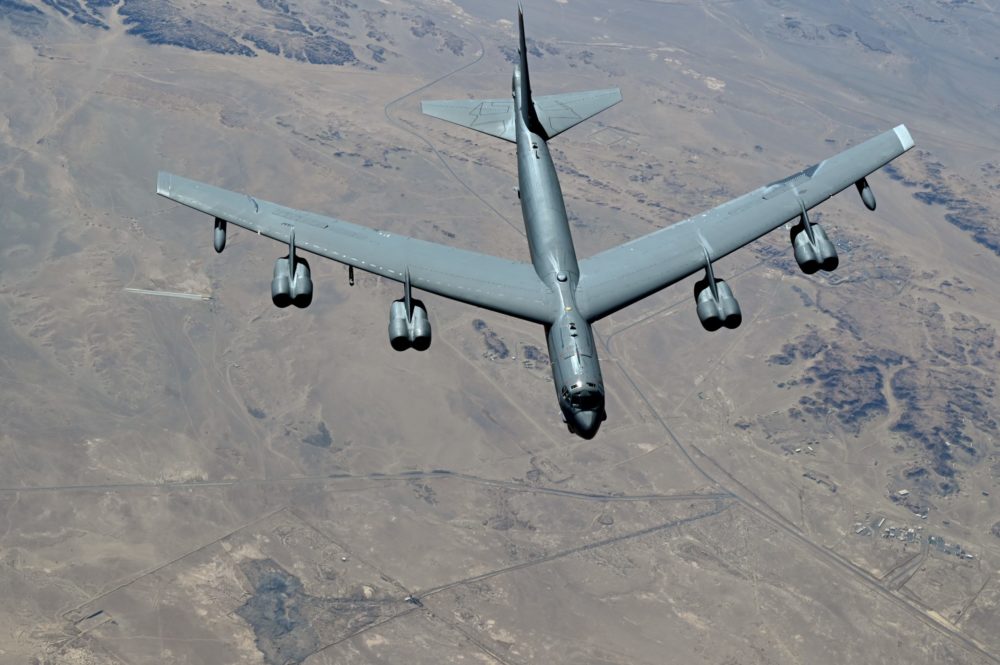 B-52s Fly Bomber Task Force Mission Over CENTCOM With Israeli, Saudi ...