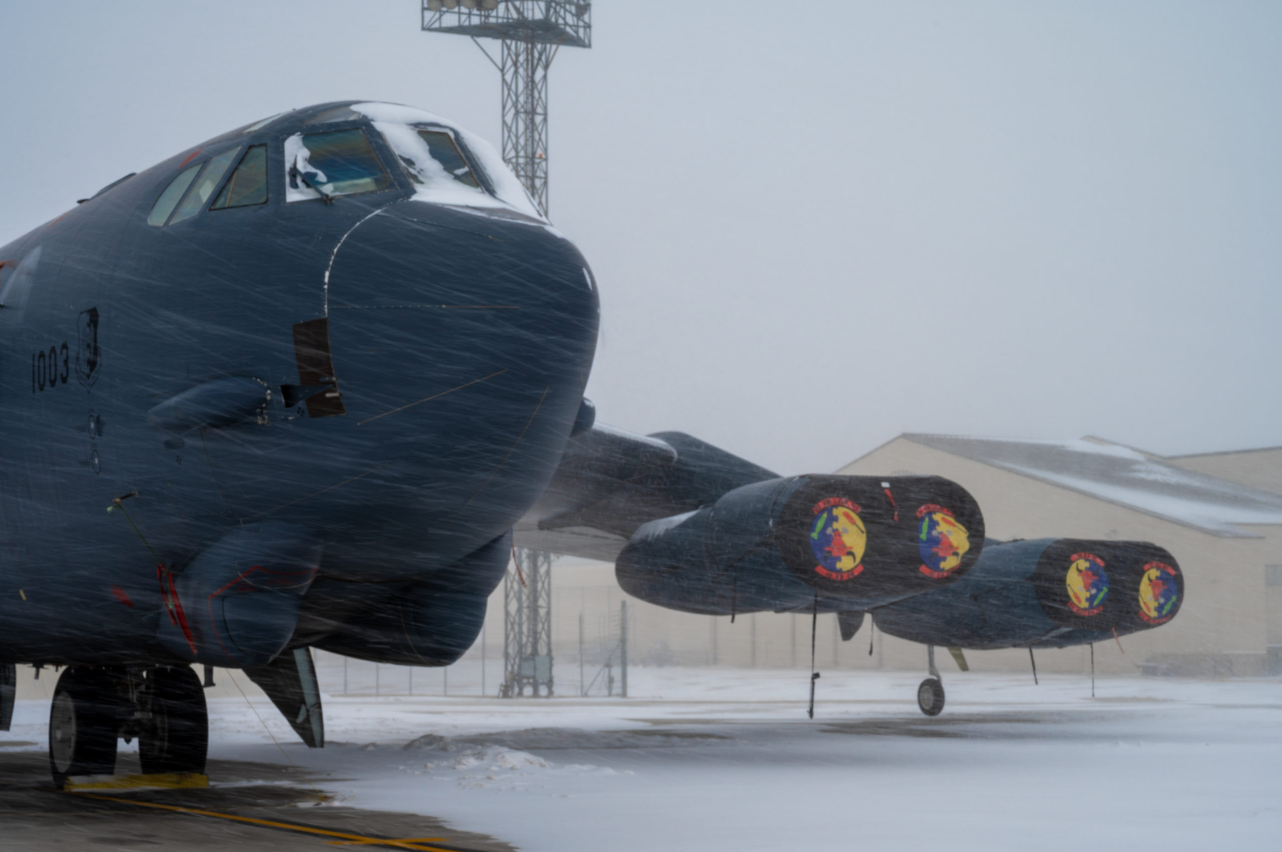 Severe Weather Hits Near Nuclear Bomber Bases; No Damage Reported