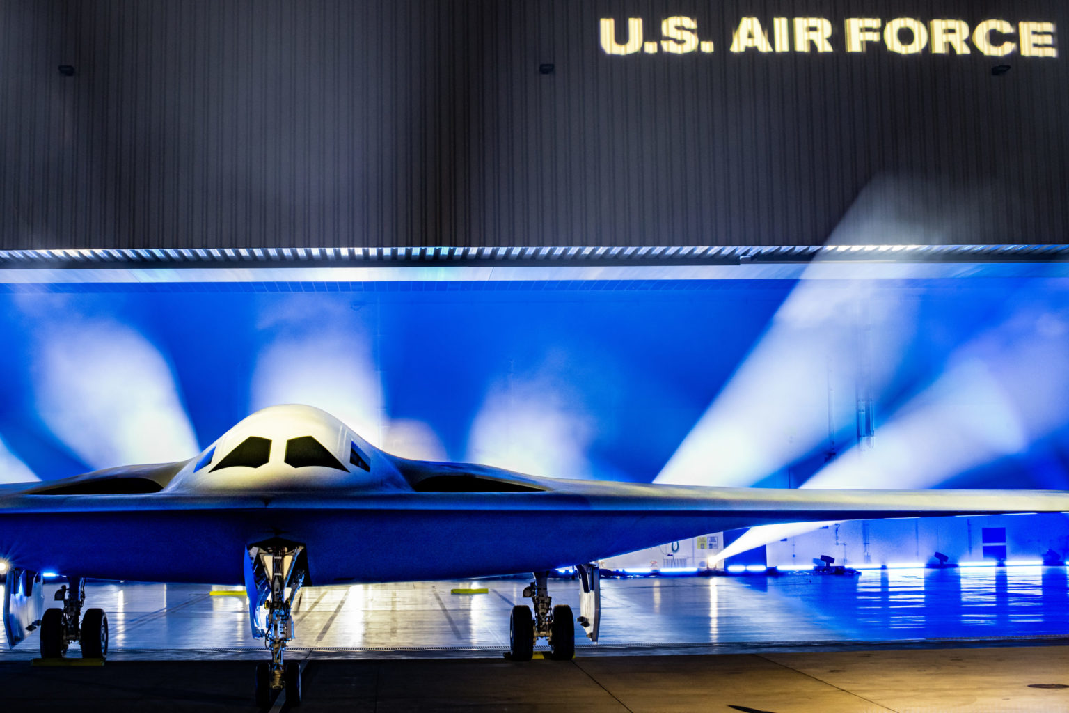 New B-21 Test Aircraft Heraldry, Barely Visible At Rollout, Revealed ...