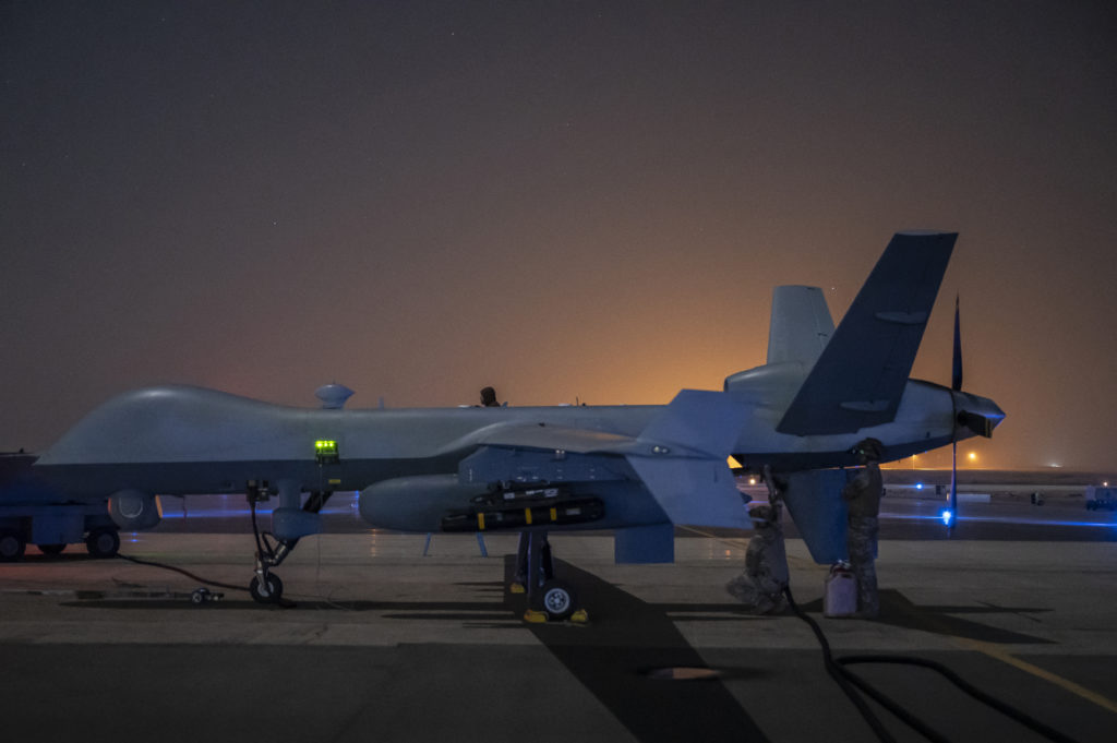 Air Force Conducts ‘First of Its Kind’ Combat Refuel of CENTCOM Drone ...