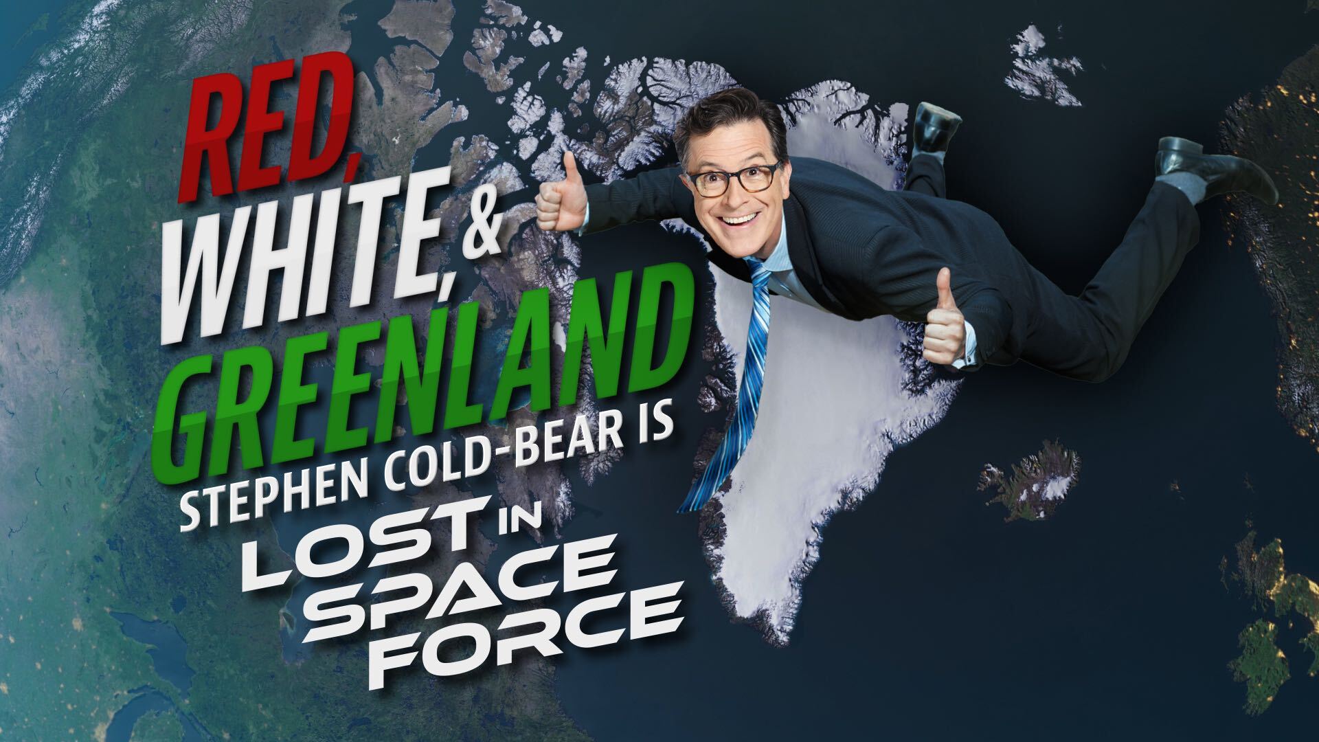 Stephen Colbert Visits Space Force in Greenland and Learns the