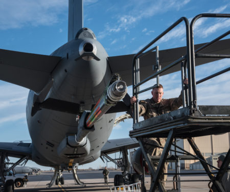 KC-46 stiff boom