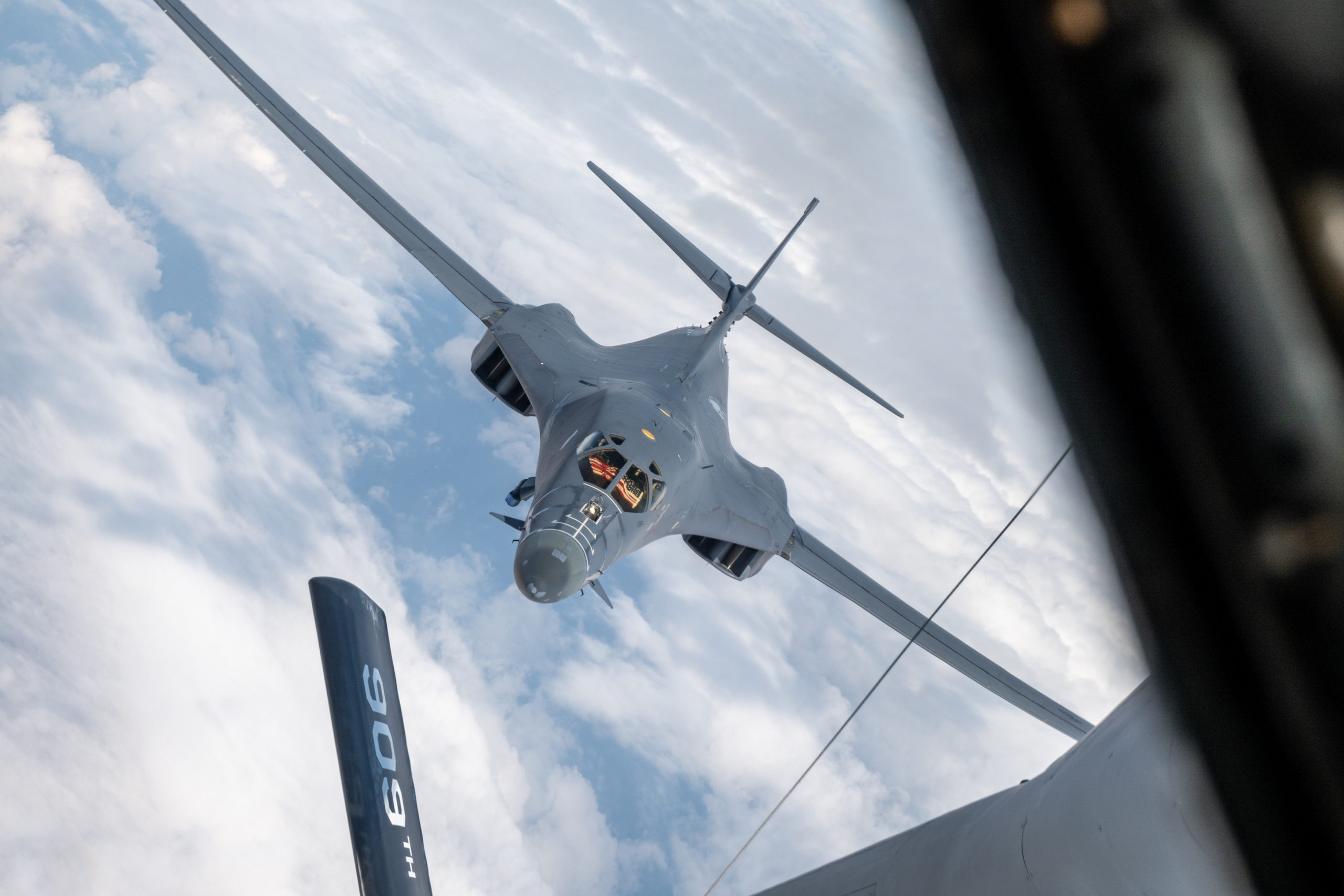 B-1B Bomber Flies to Pacific and Back, Integrates with Japan’s F-15s