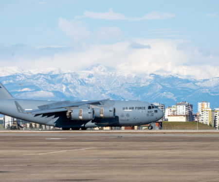 Türkiye earthquake C-17s