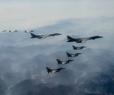 south korea B-1b lancers